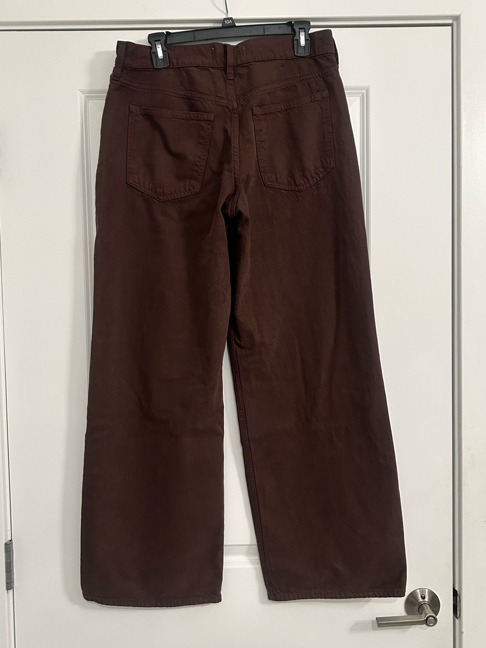 Abercrombie Low Rise Ultra Loose Brown Jeans size 28 - Picture 7 of 8